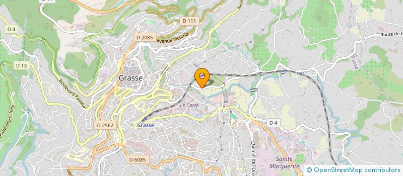 localisation de l'entreprise MONSIEUR THEOPHILE DELILLE à GRASSE