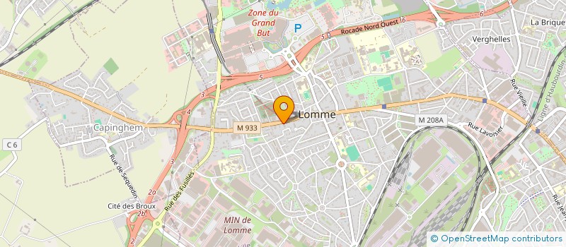 localisation de l'entreprise MONSIEUR THEOPHILE DESMULIER à LILLE