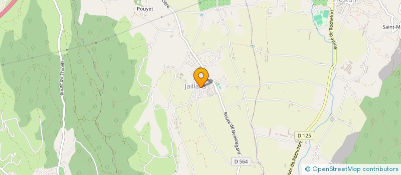 localisation de l'entreprise MONSIEUR THEOPHILE DIDIER  JAILLANS