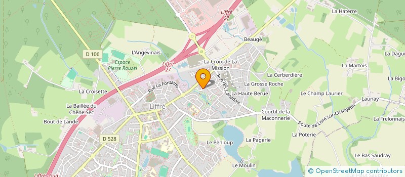 localisation de l'entreprise MONSIEUR THEOPHILE GAILLOT  LIFFRE