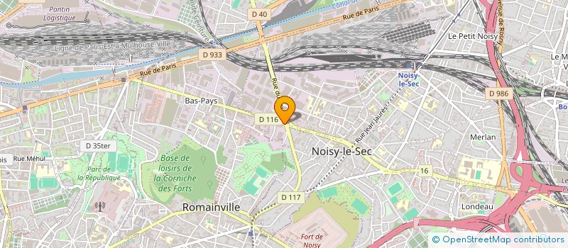 localisation de l'entreprise MONSIEUR THEOPHILE GERARD à NOISY-LE-SEC