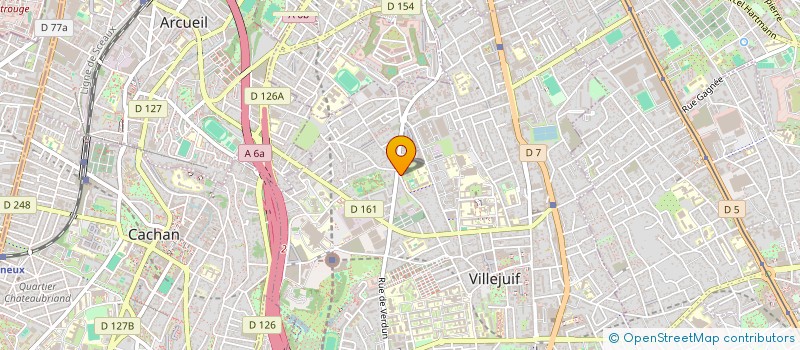 localisation de l'entreprise MONSIEUR THEOPHILE GUILMET  VILLEJUIF