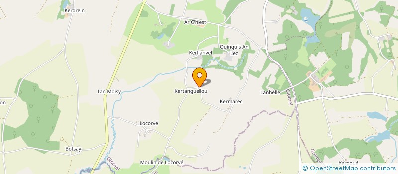 localisation de l'entreprise MONSIEUR THEOPHILE JEGOU à KERGRIST-MOELOU