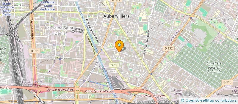localisation de l'entreprise MONSIEUR THEOPHILE KONKOU DIAKOUKA à AUBERVILLIERS