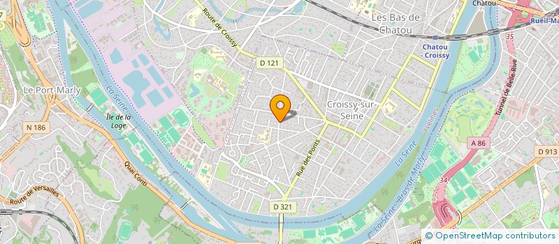 localisation de l'entreprise MONSIEUR THEOPHILE LABORNE  CROISSY-SUR-SEINE