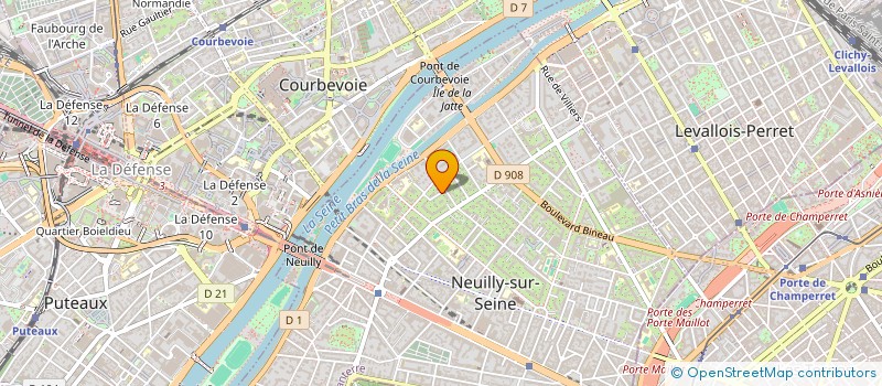 localisation de l'entreprise MONSIEUR THEOPHILE LAGRAULET à NEUILLY-SUR-SEINE