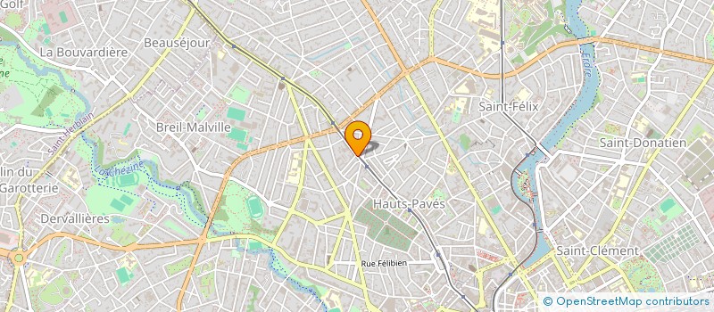 localisation de l'entreprise MONSIEUR THEOPHILE LE BOUFFO à NANTES