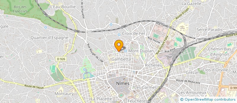 localisation de l'entreprise MONSIEUR THEOPHILE LE GUEZENNEC  NIMES