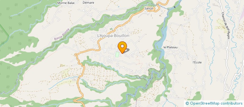 localisation de l'entreprise MONSIEUR THEOPHILE MANGAMAL  L'AJOUPA-BOUILLON