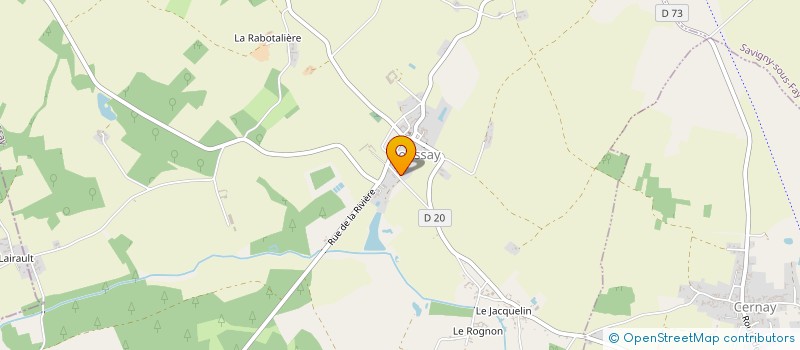 localisation de l'entreprise MONSIEUR THEOPHILE MARSAULT à DOUSSAY