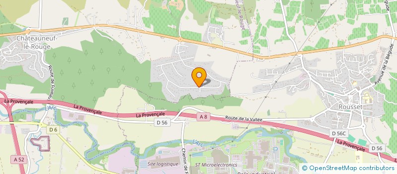 localisation de l'entreprise MONSIEUR THEOPHILE MEUNIER  CHATEAUNEUF-LE-ROUGE