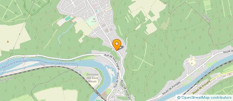 localisation de l'entreprise MONSIEUR THEOPHILE MICHAUX  LIVERDUN