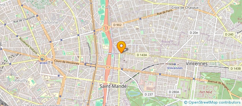 localisation de l'entreprise MONSIEUR THEOPHILE MORGANT à MONTREUIL