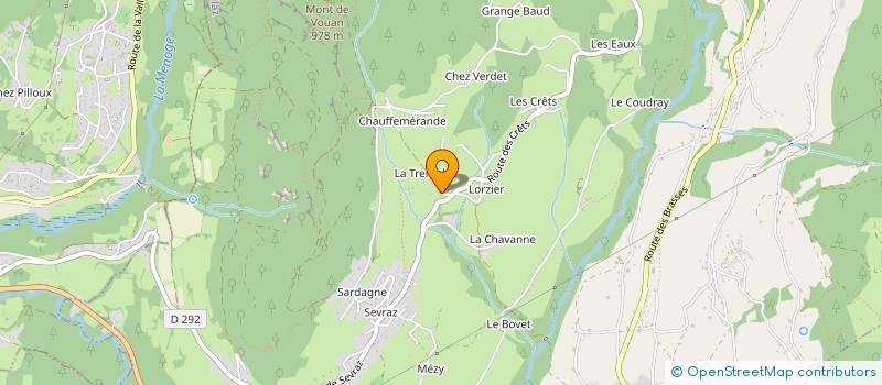 localisation de l'entreprise MONSIEUR THEOPHILE MORTON  VIUZ-EN-SALLAZ