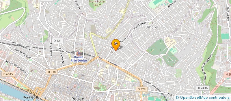 localisation de l'entreprise MONSIEUR THEOPHILE POISSON  ROUEN