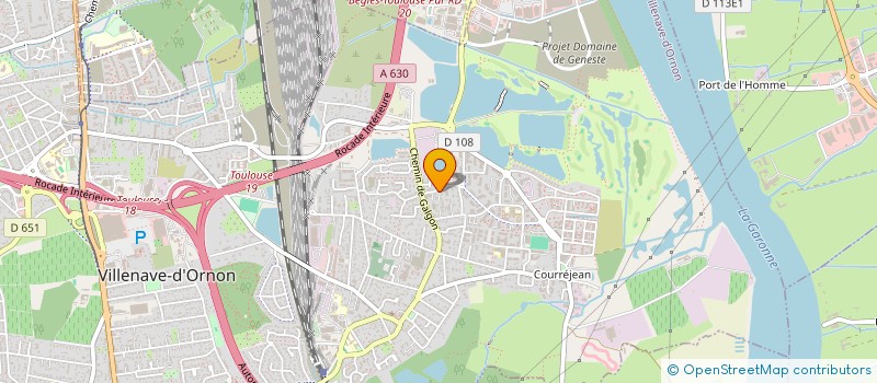 localisation de l'entreprise MONSIEUR THEOPHILE REGNER  VILLENAVE-D'ORNON