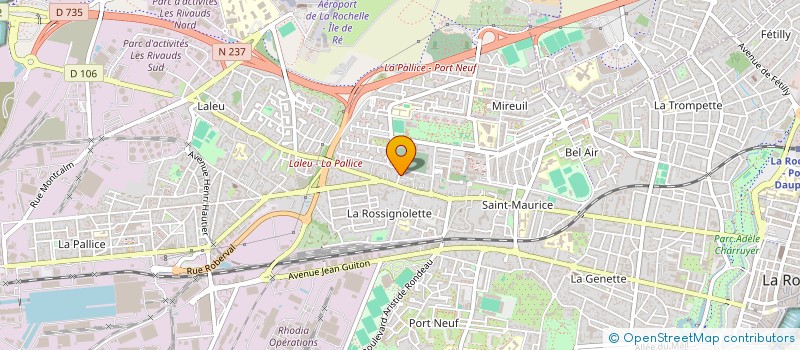 localisation de l'entreprise MONSIEUR THEOPHILE SALLAFRANQUE à LA ROCHELLE