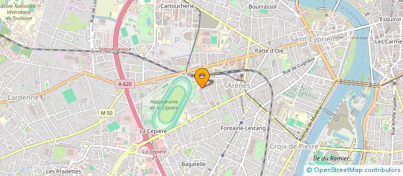 localisation de l'entreprise MONSIEUR THEOPHILE SANDOZ à TOULOUSE