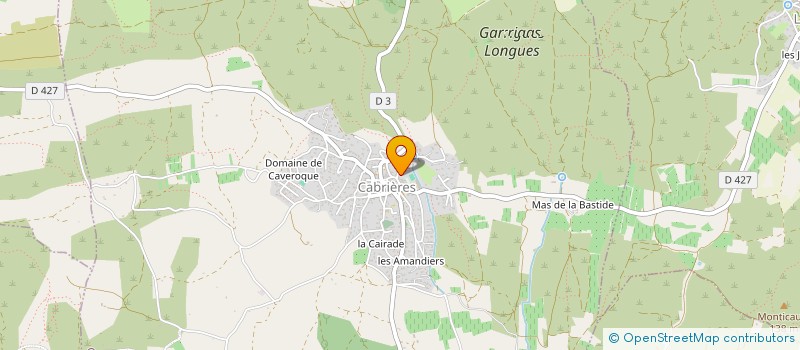 localisation de l'entreprise MONSIEUR THEOPHILE SEBAIHI  CABRIERES