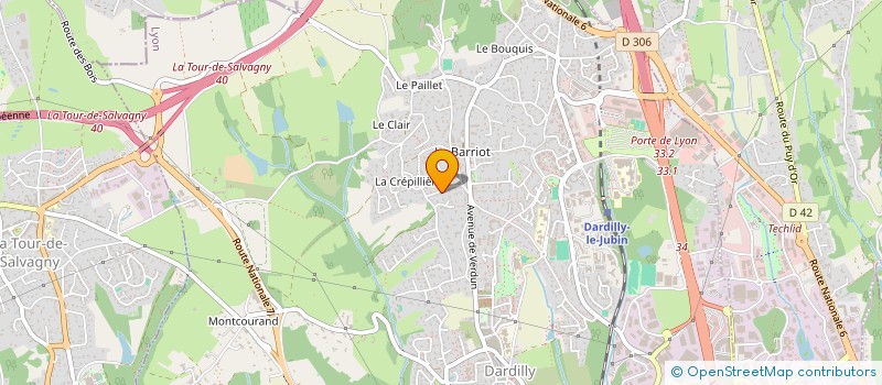 localisation de l'entreprise MONSIEUR THEOPHILE TAUPINART DE TILIERE  DARDILLY