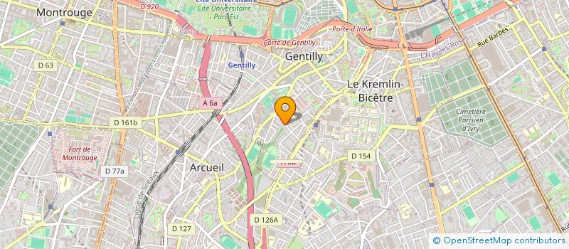 localisation de l'entreprise MONSIEUR THEOPHILE THEOPHILE MORIN  GENTILLY