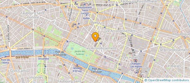 localisation de l'entreprise MONSIEUR THEOPHILE THIBERGE  PARIS