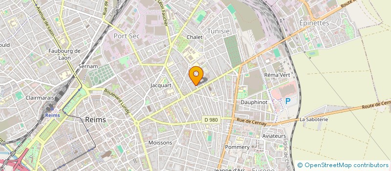 localisation de l'entreprise MONSIEUR THEOPHILE VALLOIS  REIMS