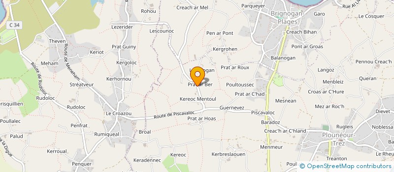 localisation de l'entreprise MONSIEUR THEOPHILE VARNIER à BREST