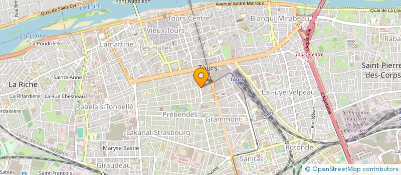 localisation de l'entreprise MONSIEUR THEOPHILE VERGNETTE DE LA MOTTE  TOURS