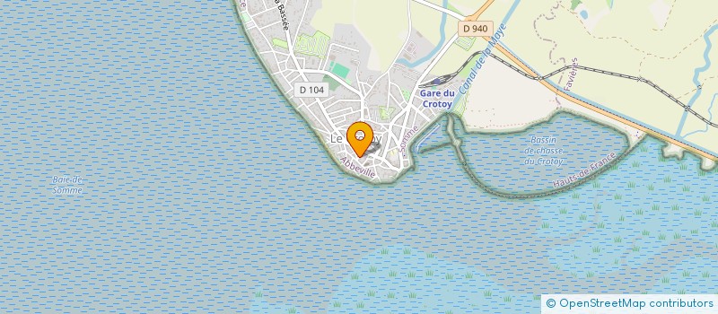 localisation de l'entreprise MONSIEUR THEOPHYLE SANZ à LE CROTOY