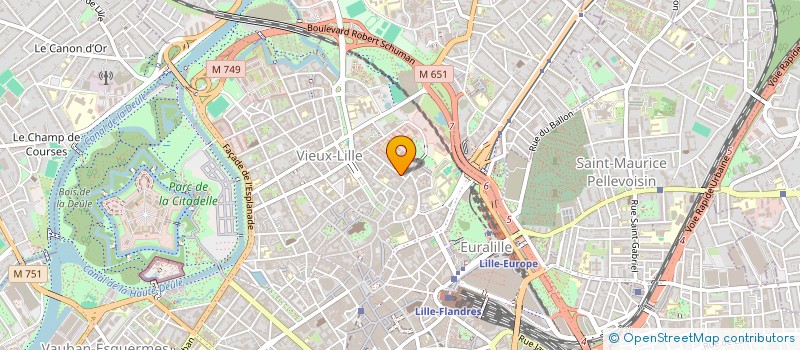 localisation de l'entreprise MONSIEUR THEOTIME DIERENDONCK à LILLE