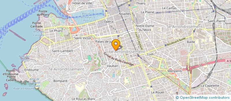 localisation de l'entreprise MONSIEUR THEOTIME PERRET à MARSEILLE