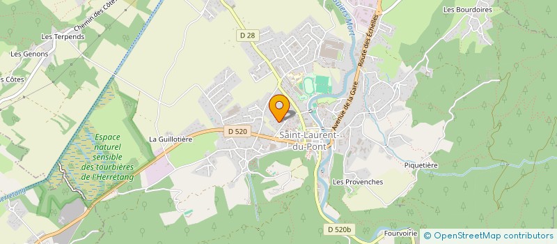 localisation de l'entreprise MONSIEUR THERENCE LASIO  SAINT-PIERRE-DE-CHARTREUSE