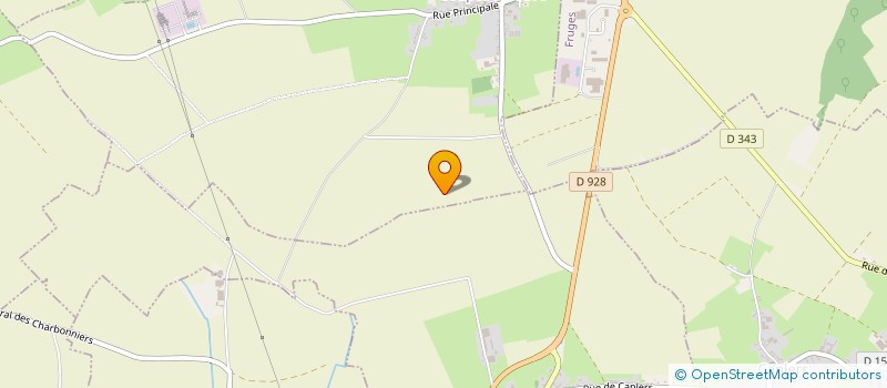 localisation de l'entreprise MONSIEUR THERESE COURTIN  FRUGES