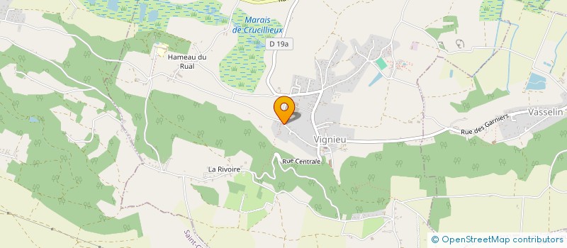 localisation de l'entreprise MONSIEUR THERESE TREPS à VIGNIEU