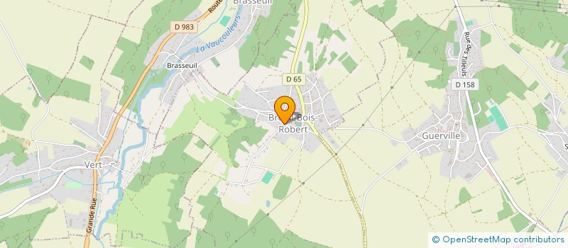 localisation de l'entreprise MONSIEUR THERY BARBIER  BREUIL-BOIS-ROBERT