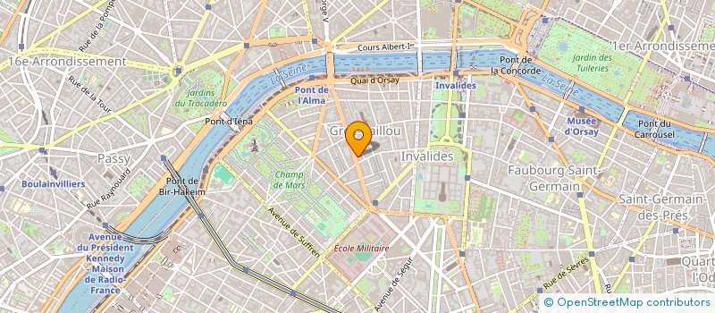 localisation de l'entreprise MONSIEUR THERY COUTURIER  PARIS