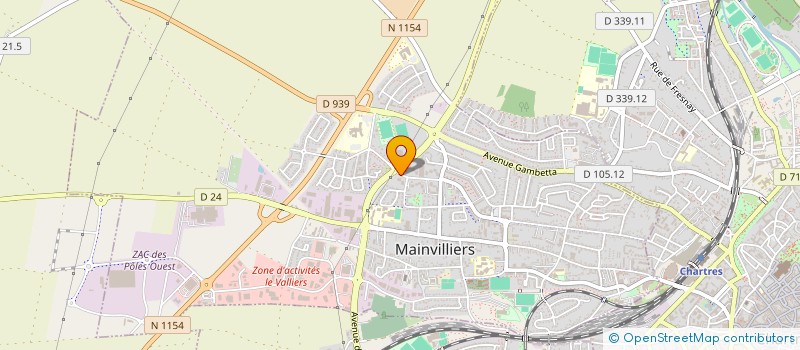 localisation de l'entreprise MONSIEUR THERY HIPPOLYTE à MAINVILLIERS