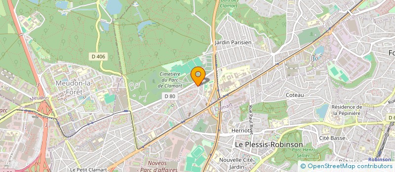 localisation de l'entreprise MONSIEUR THEZI BOYOKO IS EMPOMPO à CLAMART