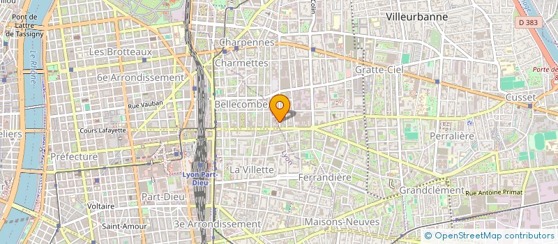localisation de l'entreprise MONSIEUR THI NGUYEN à VILLEURBANNE