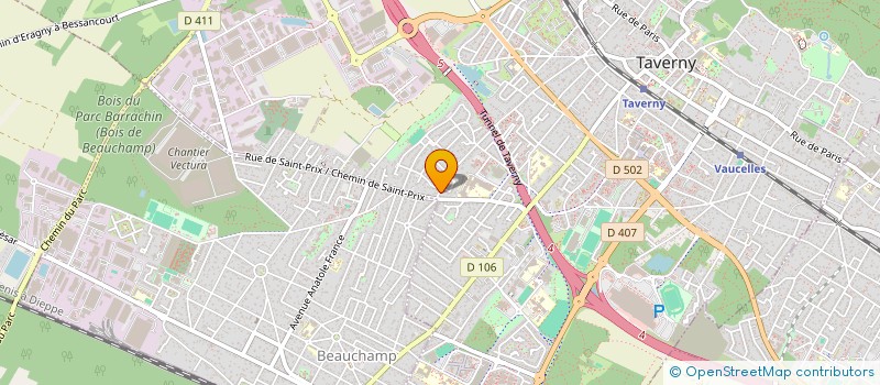 localisation de l'entreprise MONSIEUR THI NGUYEN à TAVERNY