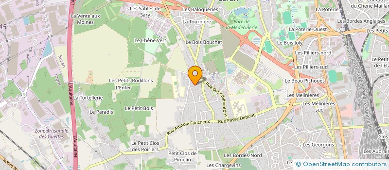 localisation de l'entreprise MONSIEUR THI-PHIOU LO à SARAN