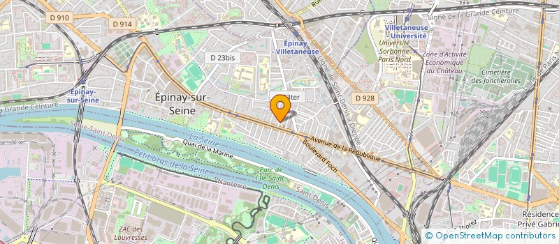 localisation de l'entreprise MONSIEUR THI TRUONG  EPINAY-SUR-SEINE