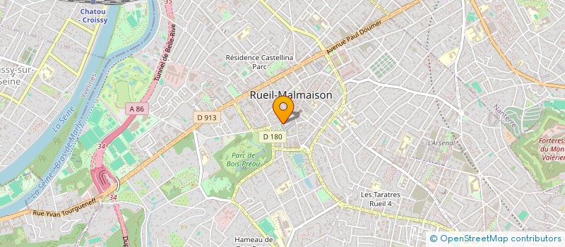 localisation de l'entreprise MONSIEUR THIAGARADJANE KRISHNAMOORTHY  RUEIL-MALMAISON