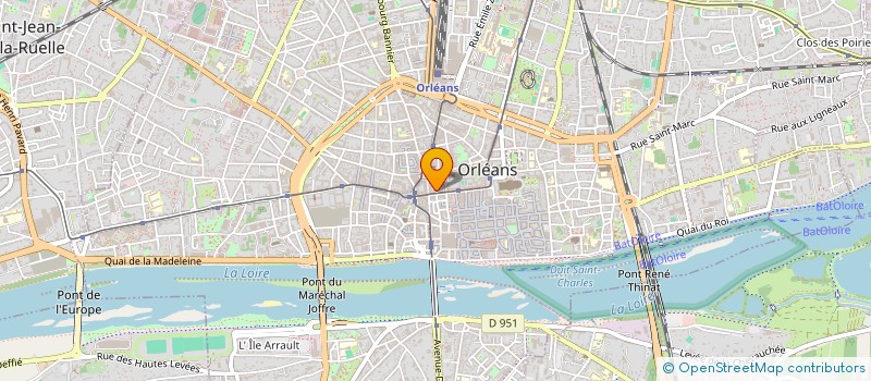 localisation de l'entreprise MONSIEUR THIAGO ALVES FERREIRA DE ALMEIDA  ORLEANS