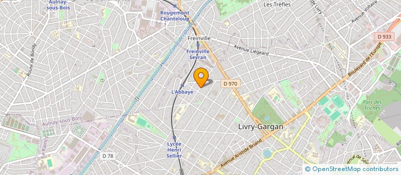 localisation de l'entreprise MONSIEUR THIAGO MARIANO DE ARAUJO  LIVRY-GARGAN