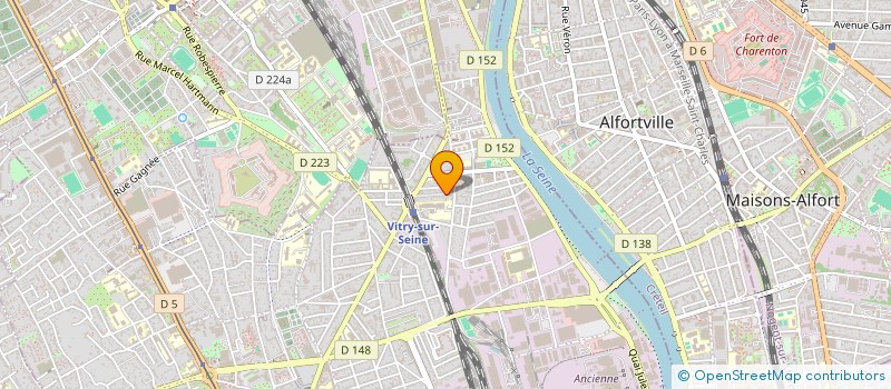 localisation de l'entreprise MONSIEUR THIAGO MARTINS OLIVEIRA à VITRY-SUR-SEINE