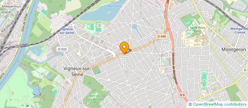 localisation de l'entreprise MONSIEUR THIAGO TENORIO DA SILVEIRA  CACHAN