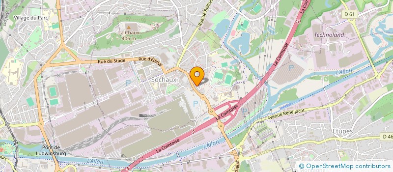 localisation de l'entreprise MONSIEUR THIAM SOULAYMAN  SOCHAUX