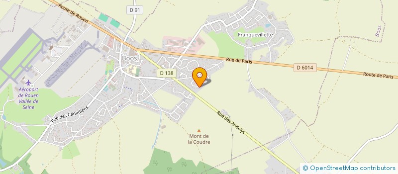 localisation de l'entreprise MONSIEUR THIBAU LESAGE  BOOS